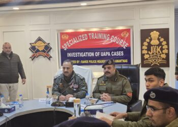 DIG South Kashmir Inaugurates Specialized Training Programme for Investigating Officers