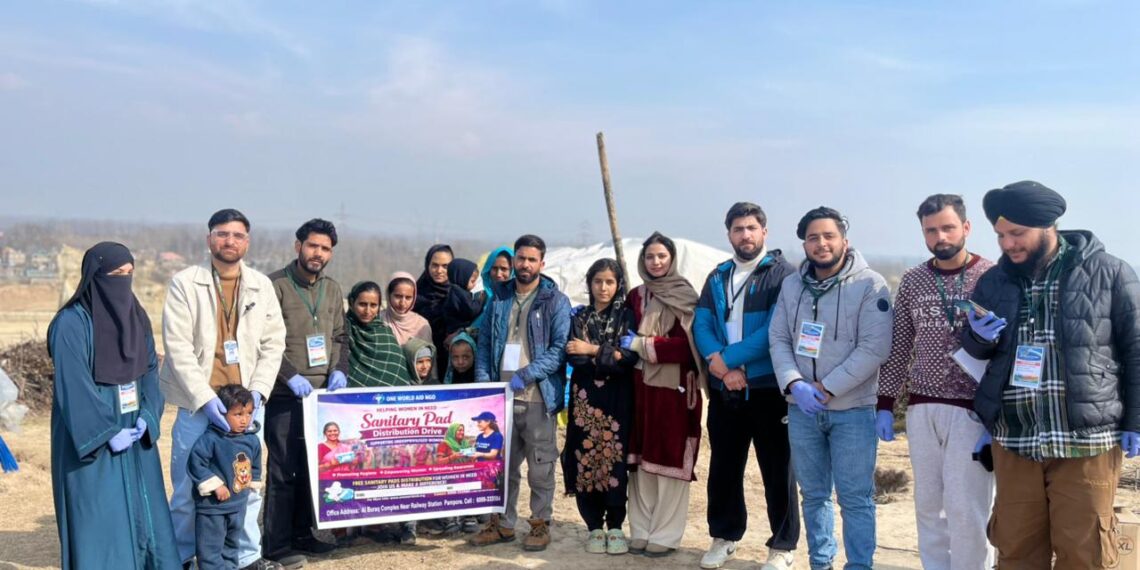 One World Aid Trust Hosts Successful Sanitary Pad Distribution and Awareness Drive for Nomadic Families