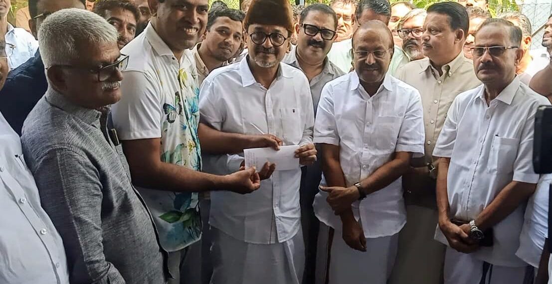 Education activist Baba Alexander joins the Indian Union Muslim League party 