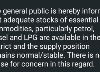 Adequate Stocks of Essential Commodities Available in Ganderbal: Administration