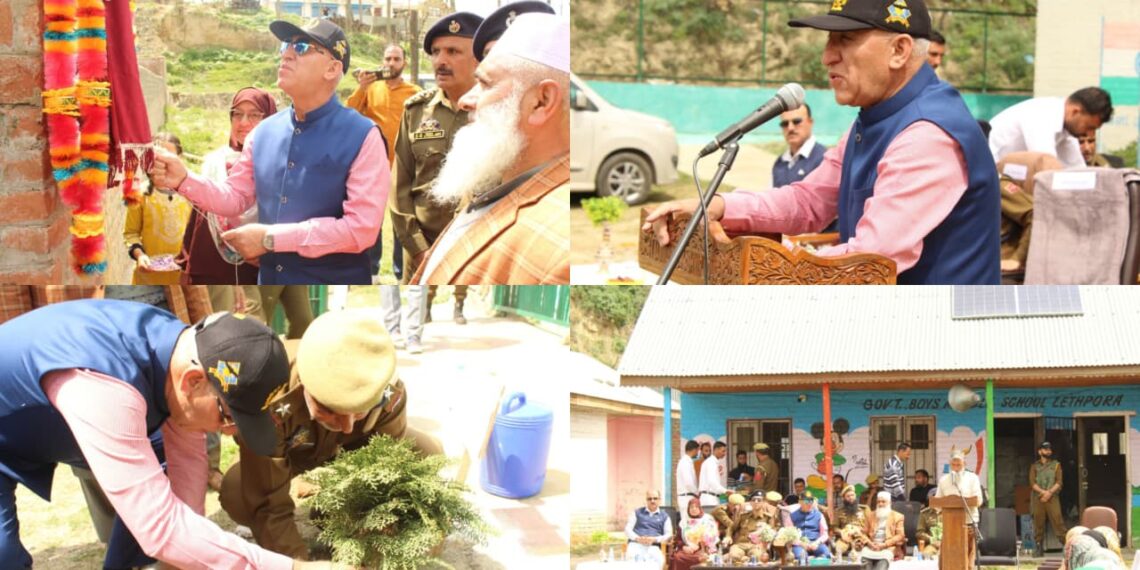 IRP 23rd Battalion Strengthens School Security with New Boundary Wall in Lethpora