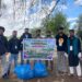 One World Aid Conducts Cleanliness Drive in Pampore Saffron Fields