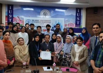 Debate Competition on “Say No to Drugs” Successfully Organized at IUST