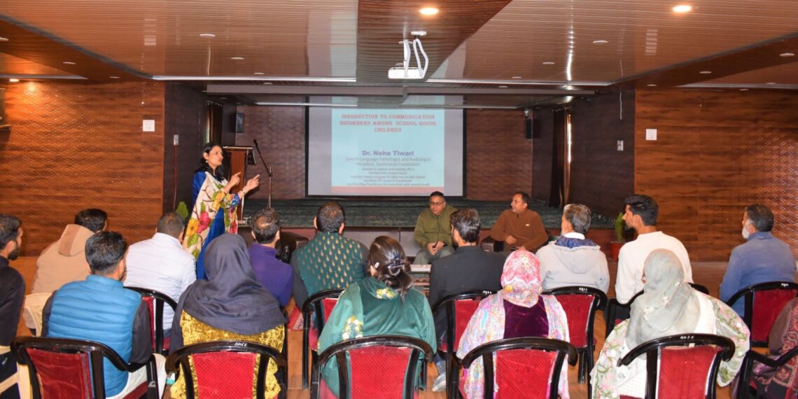 Awareness Drive on Speech and Hearing Health Held in Pahalgam and Khanabal