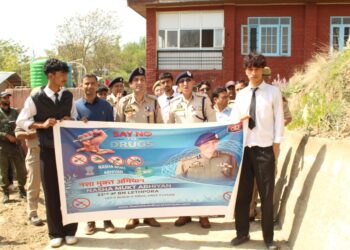 IRP 23rd BN Lethpora organized one day Nasha Mukt Abhiyan