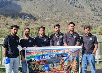 Cleanliness Drive Held at Pahalgam Meadows to Promote Sustainable Tourism