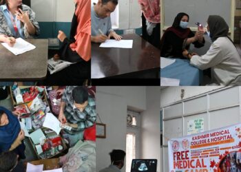 KMCH Sempora organises free medical camp at DH Pulwama