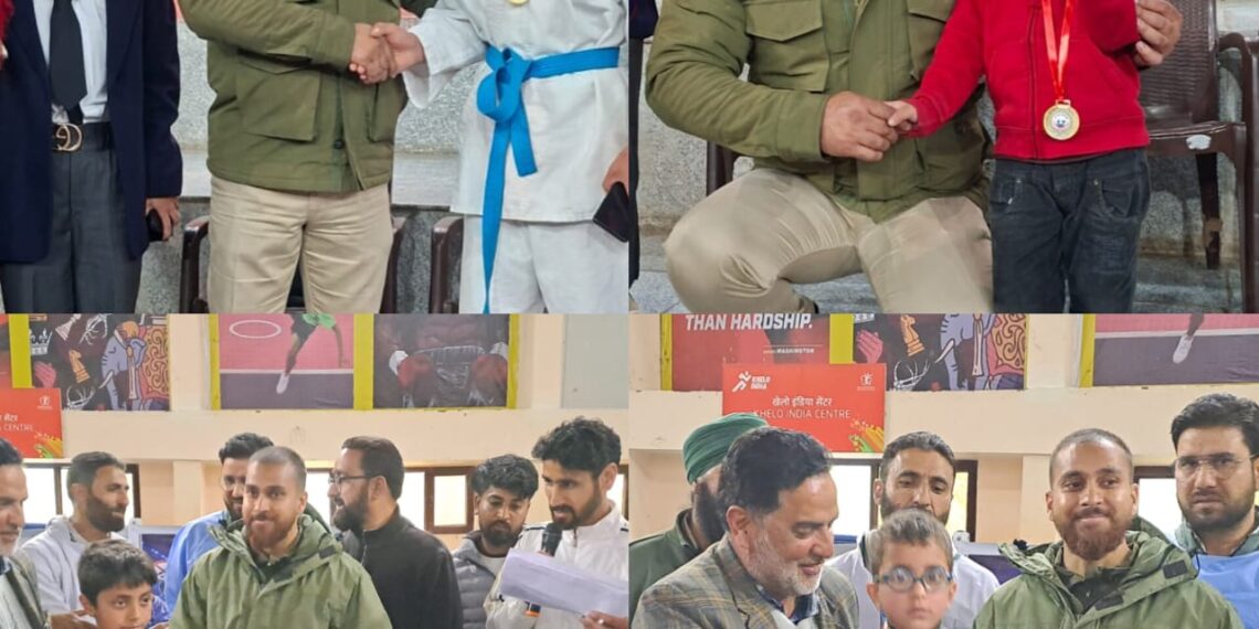 Karate Championship Held at Indoor Stadium Bajwani Tral; DYSP Tral Attends as Chief Guest
