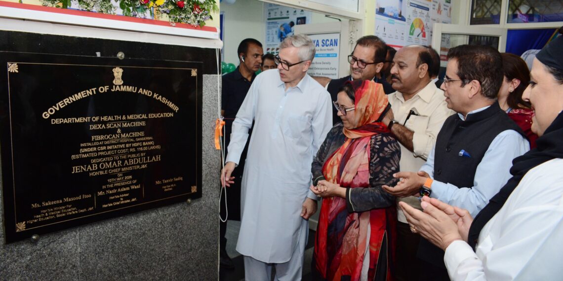CM Omar Abdullah inaugurates, lays foundation of development projects worth ₹42.38 cr in Ganderbal