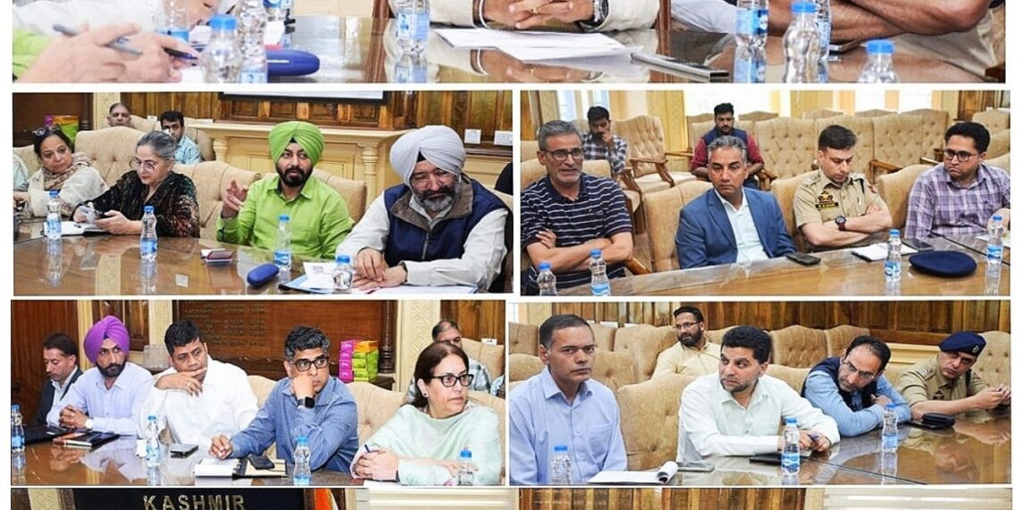 Div Com Kashmir reviews arrangements for NCC National Integration Camp under “Ek Bharat Shreshtha Bharat”