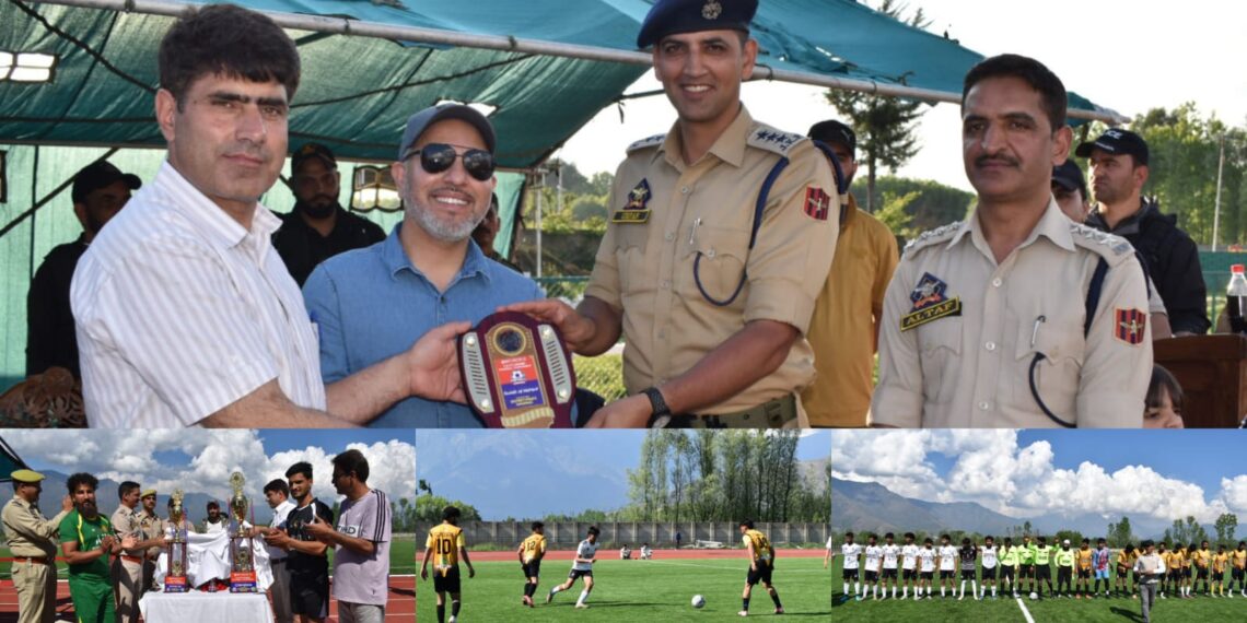 Ganderbal Police Football Tournament Concludes at Gadoora