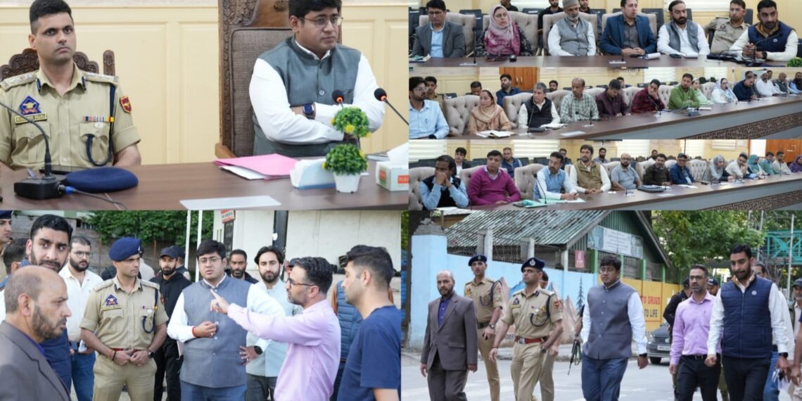 DC Ganderbal reviews preparations for Padayatra under Nasha Mukt Abhiyan