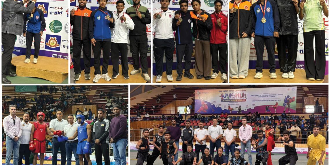 All India Inter-University Wushu Championship witnesses competitive Taolu action on Day 3 & 4