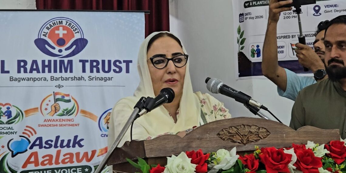 Collective Efforts Can Achieve Drug-Free J&K: Dr Darakhshan Andrabi