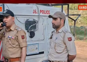 Ganderbal Police Issues Advisory Amid Rising Water Level in River Sindh
