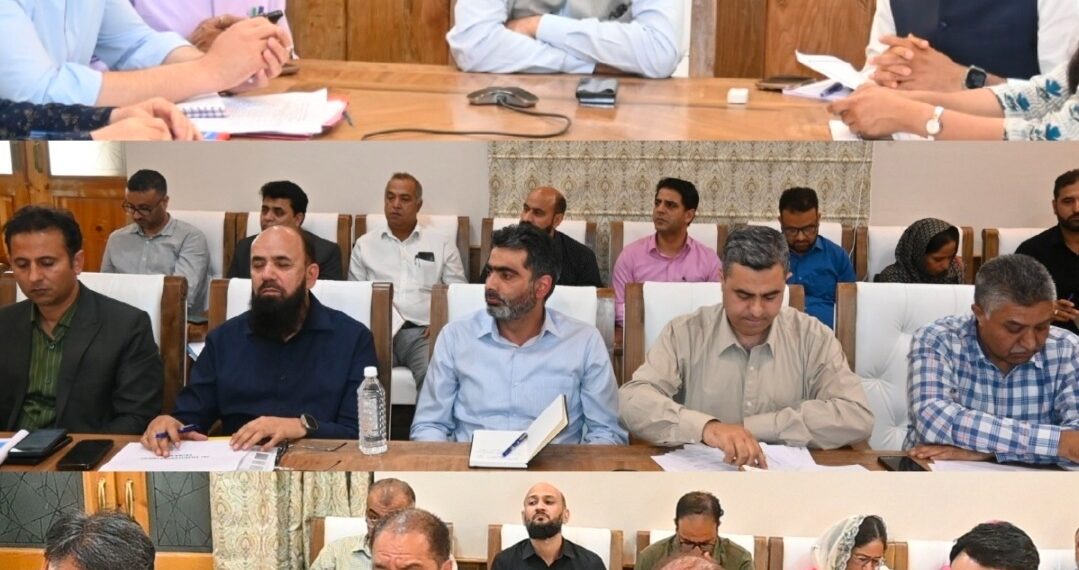 Shaleen Kabra reviews progress of JJM in Anantnag