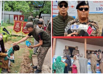 CRPF, KMC Organize Mega Free Medical Camp in Tral Under Outreach Initiative
