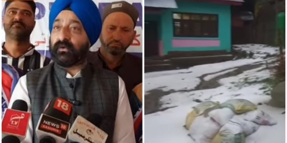 Hailstorm Damages Orchards, Crops in Tral Villages; Dr Harbakash Singh Seeks Compensation