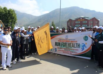 IUST Organises “Run for Health” Under Nasha Mukt Bharat Abhiyaan