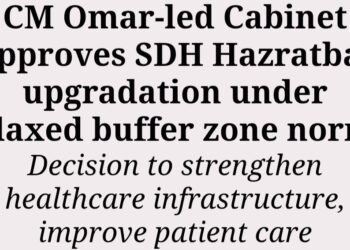 CM Omar-led Cabinet approves SDH Hazratbal upgradation under relaxed buffer zone norms