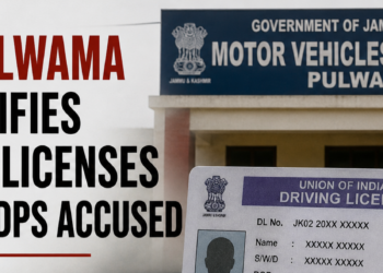 MVD Pulwama Disqualifies Driving Licenses of Two NDPS Accused