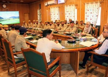 General Review Meeting of Shopian Forest Division Held at Srinagar