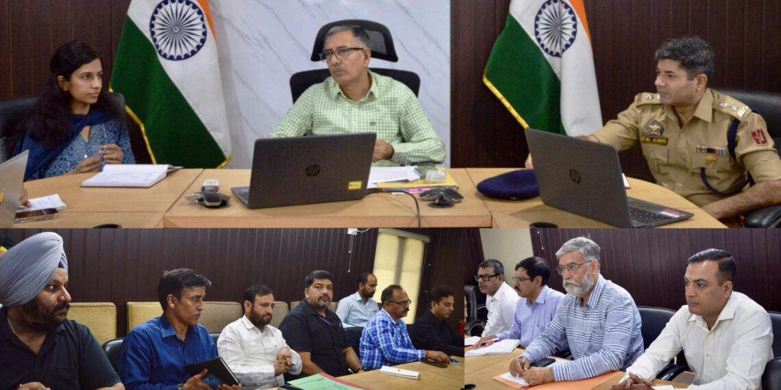 DC Kathua reviews arrangements for NEET-2026 re-examination