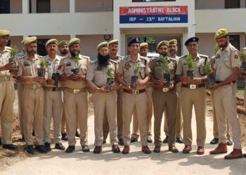 23 JKAP IR Lethpora Launches Plantation Drive to Promote Environmental Sustainability