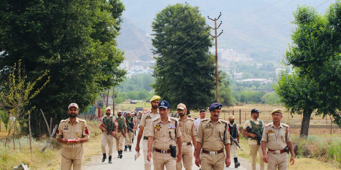 Route March Carried by 23 JKAP IR Lethpora