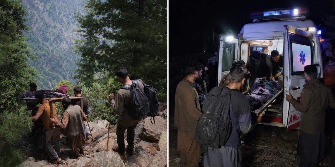 SOG Ganderbal Rescues Critically Ill Shepherd from Remote Forest Area After Five-Hour Operation