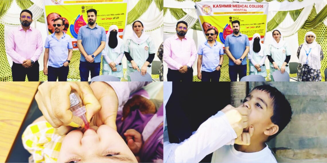 KMCH Sempora holds Pulse Polio Drive, takes immunization campaign to doorsteps