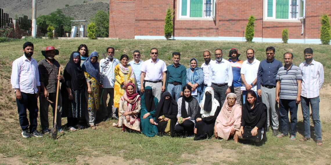 IUST Organises Plantation Drive under “Ek Ped Maa Ke Naam”