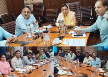 Streamline infrastructure, create quality facilities for students: Sakeena Itoo to B.Ed College Operators