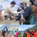 Serving Beyond Duty: Ganderbal Police Assist Pilgrims Along Baltal Yatra Route