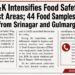 FDA J&K Intensifies Food Safety Checks in Tourist Areas; 44 Food Samples Collected from Srinagar and Gulmarg