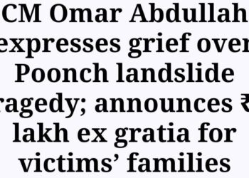 CM Omar Abdullah expresses grief over Poonch landslide tragedy; announces ₹6 lakh ex gratia for victims’ families