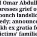 CM Omar Abdullah expresses grief over Poonch landslide tragedy; announces ₹6 lakh ex gratia for victims’ families