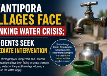 Awantipora Villages Face Drinking Water Crisis; Residents Seek Immediate Intervention