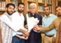 Young Vision Forum, My Yuva Bharat Delegation Calls on Lieutenant Governor of Jammu & Kashmir