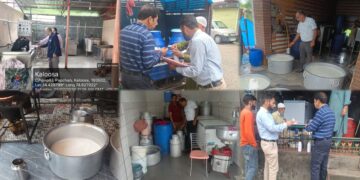 FDA J&K Conducts Special Enforcement Drive On Milk & Milk Products Across all the districts of UT