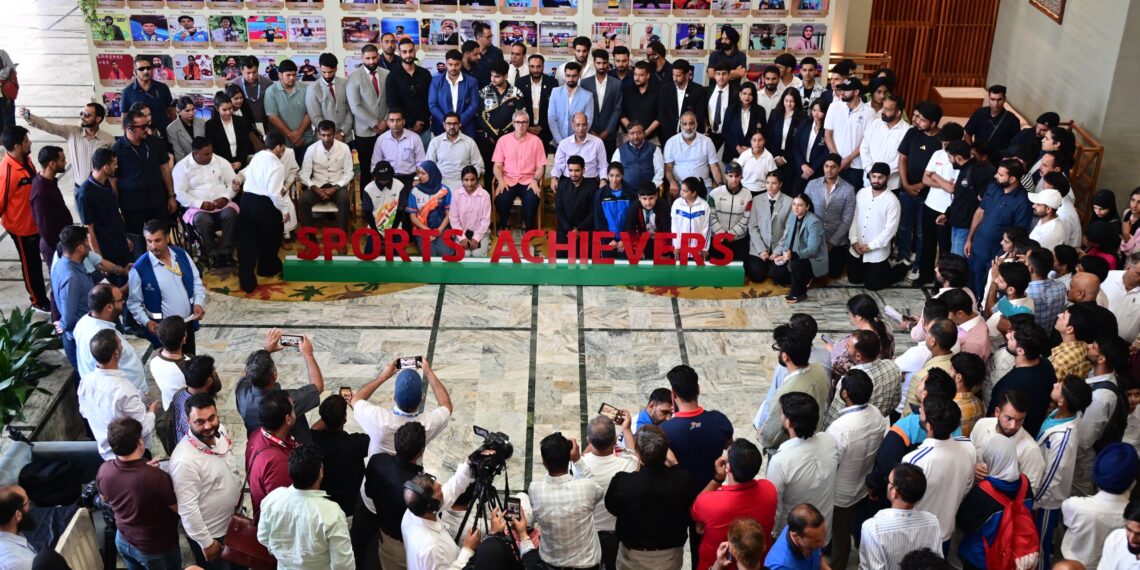 CM Omar Abdullah honours 580 outstanding J&K sportspersons with ₹2.71 cr cash awards