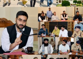 DC Srinagar conducts on-site review of arrangements at Hazratbal Shrine ahead of Eid-e-Milad-un-Nabi (SAW)