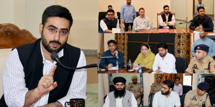 DC Srinagar conducts on-site review of arrangements at Hazratbal Shrine ahead of Eid-e-Milad-un-Nabi (SAW)