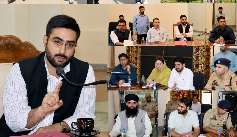 DC Srinagar conducts on-site review of arrangements at Hazratbal Shrine ahead of Eid-e-Milad-un-Nabi (SAW)