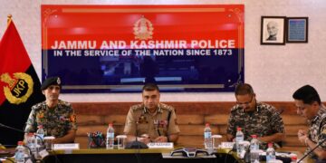 IGP Kashmir Reviews Security Arrangements for Independence Day Celebrations & other events at PCR Kashmir