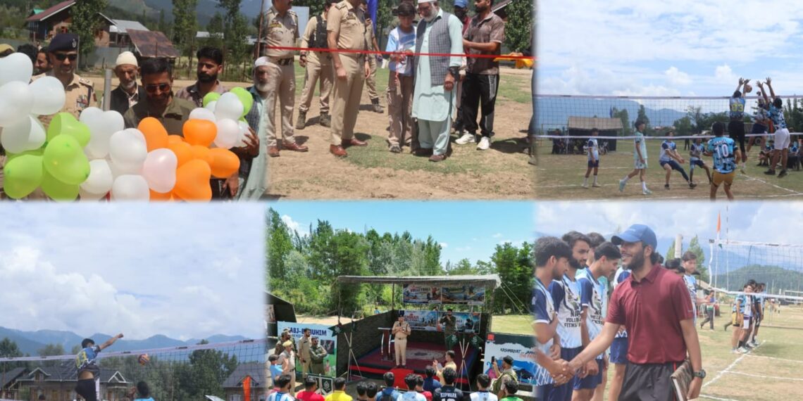 Indian Army Organises Chinar Volleyball Tournament 2026 at Panzgam (ALG) to Promote Sports and Youth Engagement