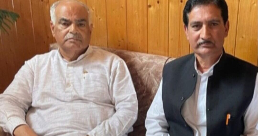 Mohammad Amin Shah Raises Ganderbal’s Healthcare, Sports Infrastructure Issues with Ashok Koul