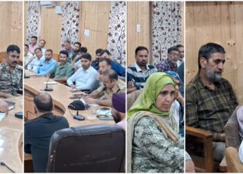 ADC Tral Chairs Meeting to Review Preparations for Tiranga Rally and Independence Day Celebrations