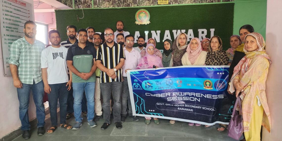 Three-Day Cyber Awareness Programme Commences at Government Girls Higher Secondary School, Rainawari
