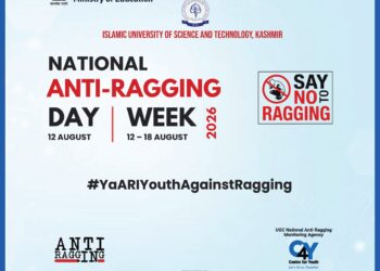 IUST to Observe National Anti-Ragging Day and Week